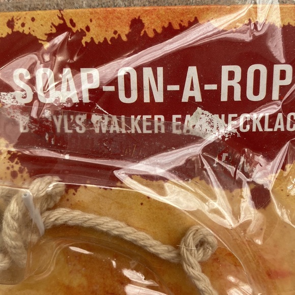 AMC The Walking Dead soap on a rope Daryl’s walker ear necklace - Picture 3 of 5